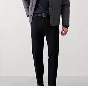 Banana Republic Mason Stretch Chino Black pants